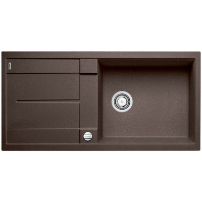 Blancometra XL 6 S-F Silgranit PuraDur 2, заподлицо, цвет кафе, 519157