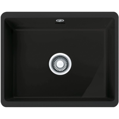 Franke Kubus KBK 110-50 Fraceram ceramic sink, base unit, matt anthracite color, 126.0380.350