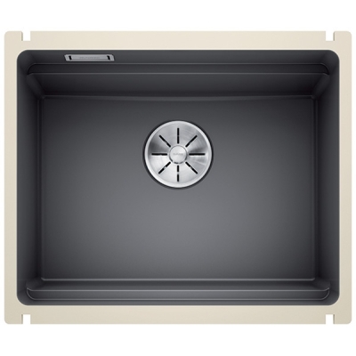 Blanco Etagon 500-U ceramic PuraPlus, color basalt, InFino drain, 525154