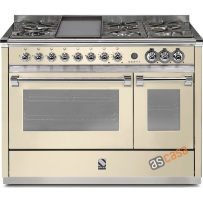 Terasest Ascot 120, pliit, 120 cm, Combisteam, värvikreem, A12SF-4TMCR, garantiiga 5 aastat!