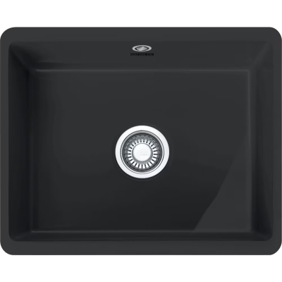 Franke Kubus KBK 110-50 Fraceram keraamiline valamu, alusseade, värv onyx, 126.0335.883