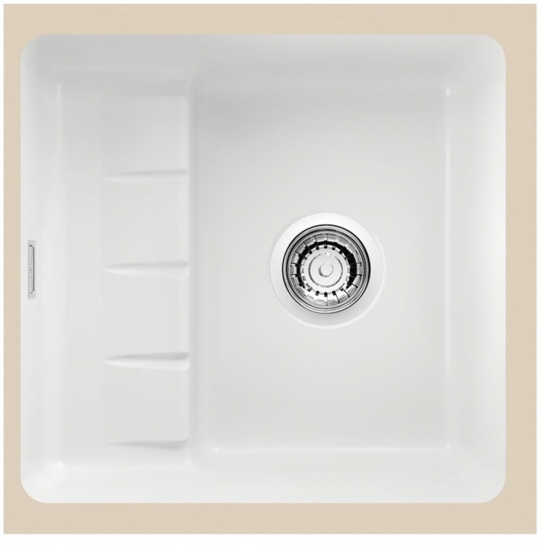 Naber PickUp U, undermount sink, matt white, 1091025