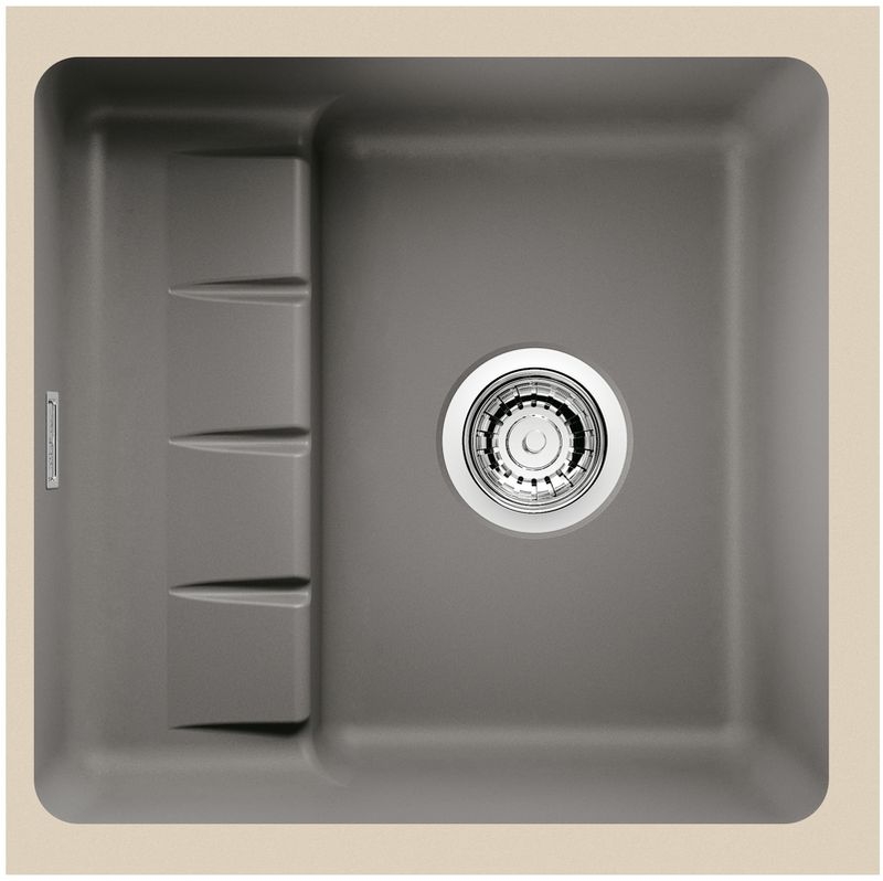 Naber PickUp U, undermount sink, lava, 1091024