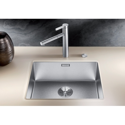 Blanco Claron 500-U Durinox, Steelart, InFino drain, 523386