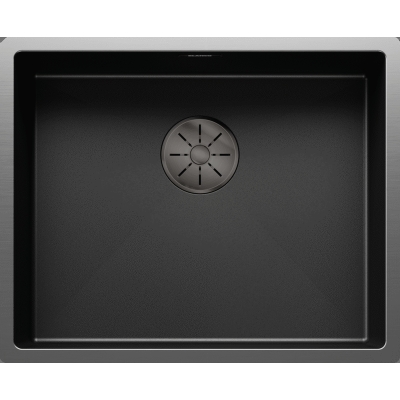 Blanco Claron 500-U undermount sink, Dark Steel Edition, 527834