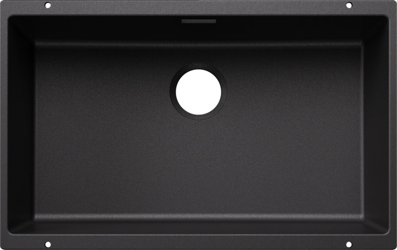 Blanco Subline 700-U undermount sink, Silgranit PuraDur, color anthracite, 527805