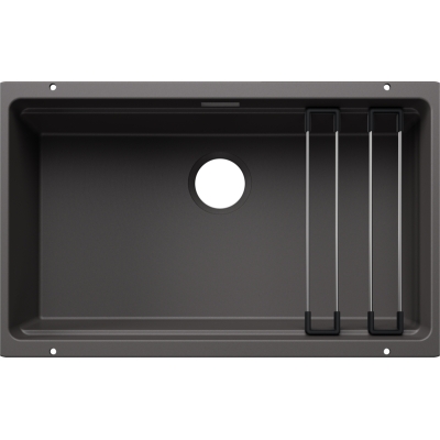 Blanco Etagon 700-U allkinnitusega valamu, Silgranit PuraDur, värvus kivihall, 527766