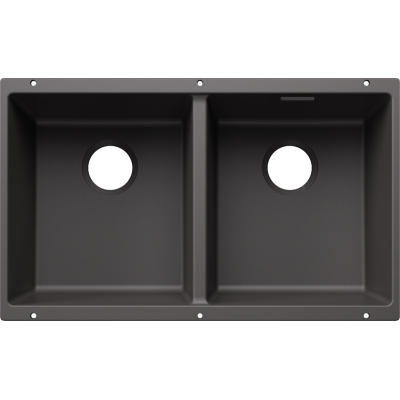 Blanco Subline 350/350-U all paigaldatav valamu, Silgranit PuraDur, värvus kivihall, 527830