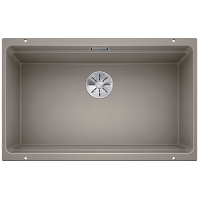 Blanco Etagon 700-U Silgranit PuraDur, цвет тартуфо, слив InFino, 525174