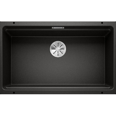Blanco Etagon 700-U Silgranit PuraDur, värvus must, InFino äravool, 525891