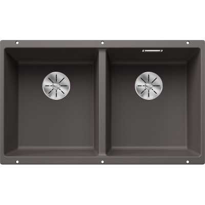 Blanco Subline 350/350-U Silgranit PuraDur 2, vulkaanihall, InFino äravool, 527347