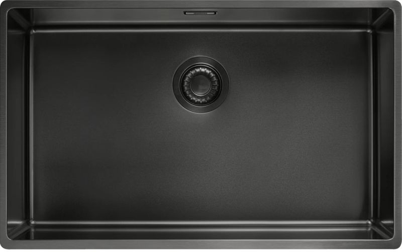 Franke Mythos Masterpiece BXM 210/110-68 built-in sink - SlimTop, round push button, anthracite, 127.0650.364