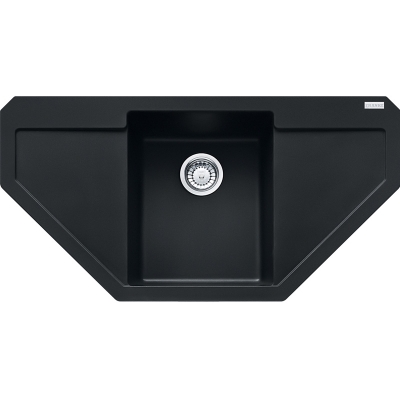 Franke Maris MRG 612-E, Fragranit+, nuppklapp, värvus matt must, 114.0627.371, 12609