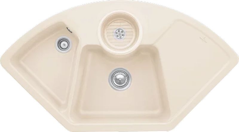 Villeroy &amp; Boch Solo Corner, värvus FU Ivory, Classicline