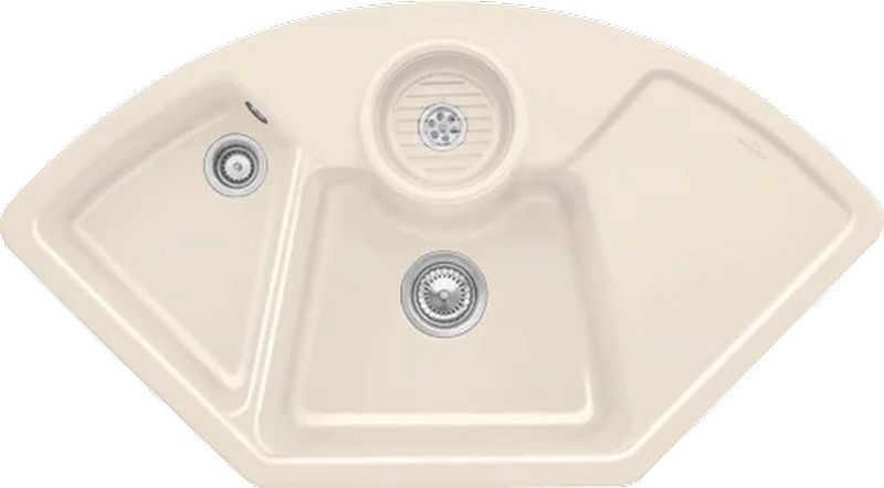 Villeroy &amp; Boch Solo Eck, color KR Crema, Classicline