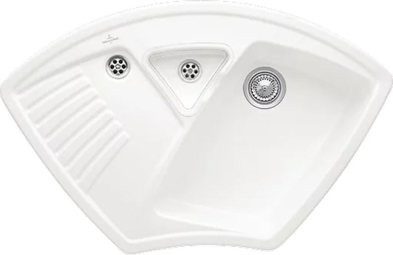 Villeroy &amp; Boch Arena Eck, värvus RW Stone White, Classicline