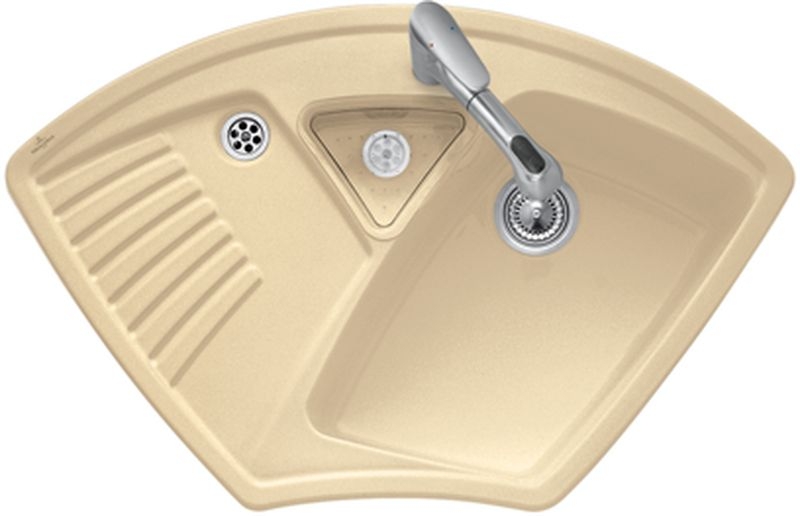 Villeroy &amp; Boch Arena Eck, color AM Almond, Classicline