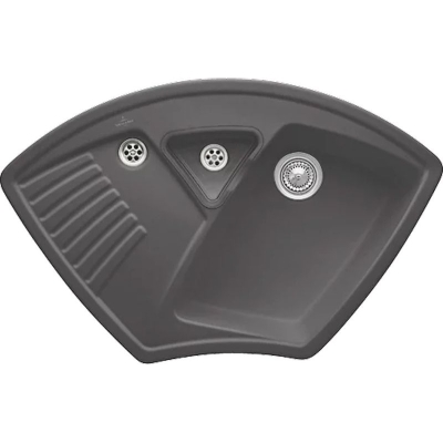 Villeroy &amp; Boch Arena Eck, värvus i4 grafiit, Classicline