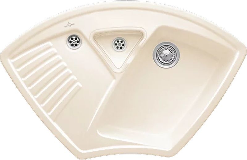 Villeroy &amp; Boch Arena Eck, color KR Crema, Classicline