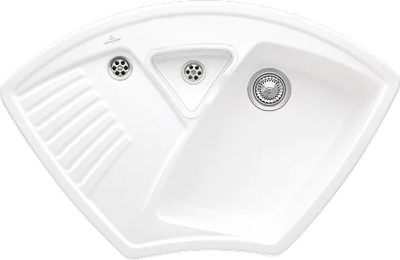 Villeroy &amp; Boch Arena Eck, värvus KG Lumivalge, Premiumline