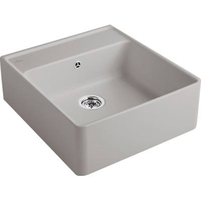 Villeroy &amp; Boch single bowl sink, color KD Fossil, Classicline