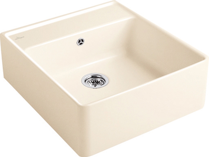 Villeroy &amp; Boch single bowl sink, color KR Crema, Classicline