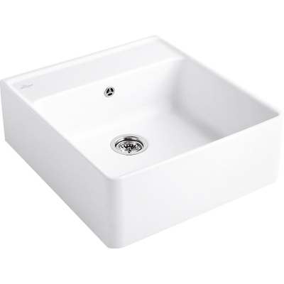 Villeroy &amp; Boch single bowl sink, color RW Stone White, Classicline