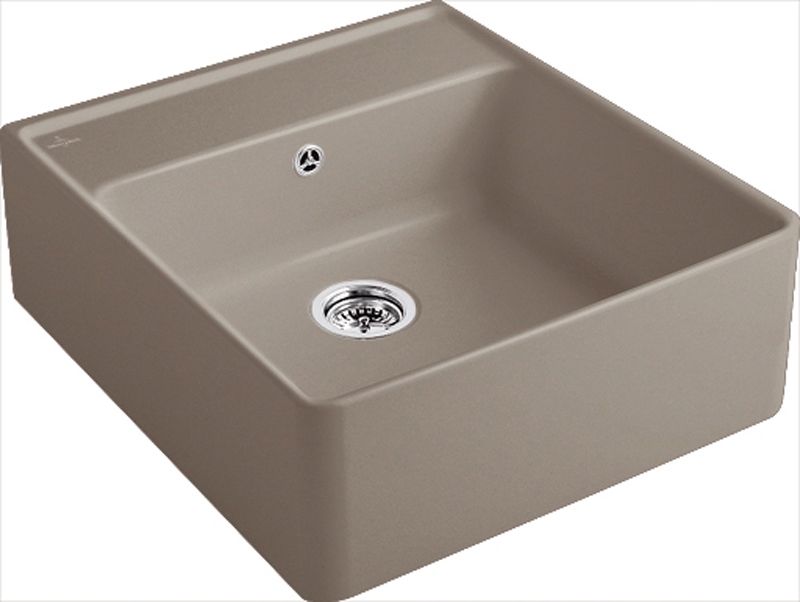 Villeroy &amp; Boch single bowl sink, color TR Timber, Premiumline