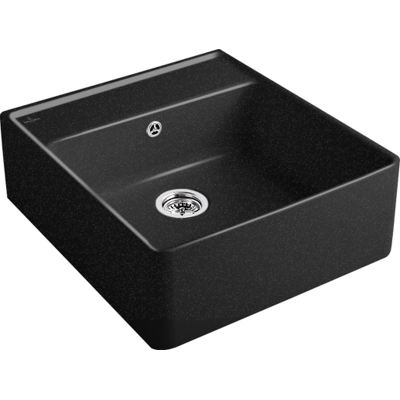 Villeroy &amp; Boch single bowl sink, color J0 Chromit, Premiumline