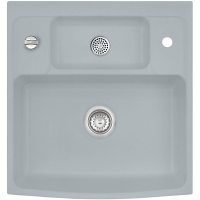 Systemceram KeraDomo CENTRA 60, color titanium (matt), with 5 year guarantee