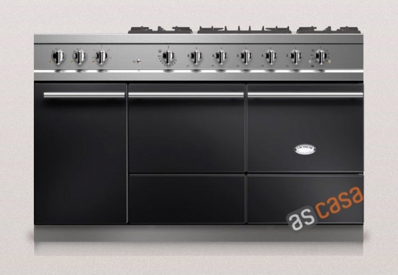 Lacanche Cluny 1400 G Modern, cooking station, 140.5 cm, color black, with 5 year guarantee!