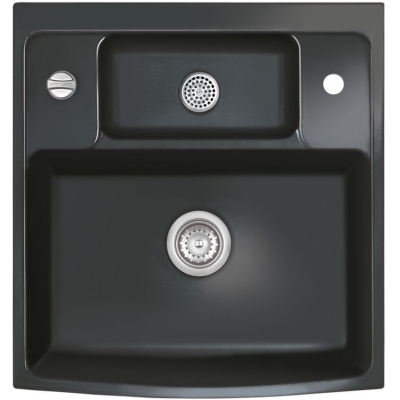 Systemceram KeraDomo CENTRA 60, värv Nero (läikiv), garantii 5 aastat