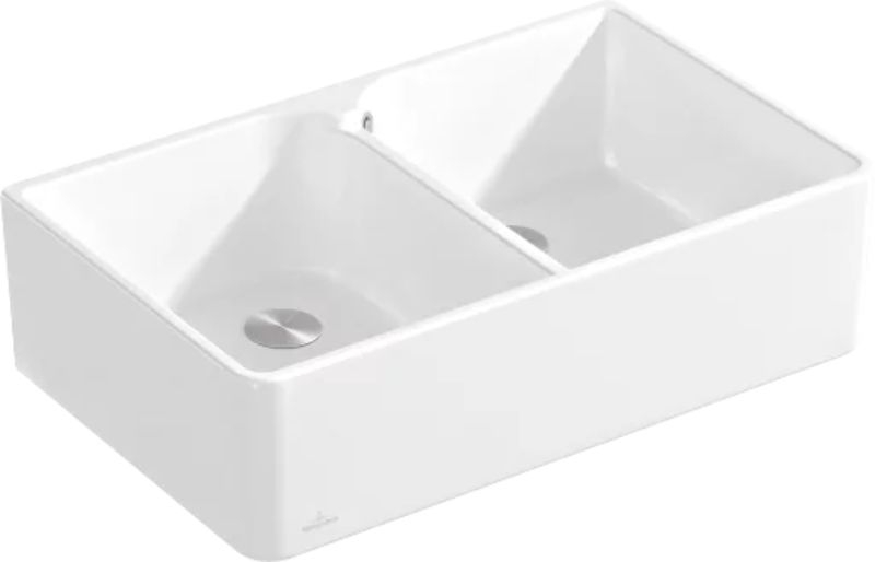 Villeroy &amp; Boch valamu 80 X topeltvalamu, värvus R1 White Alpine, Classicline