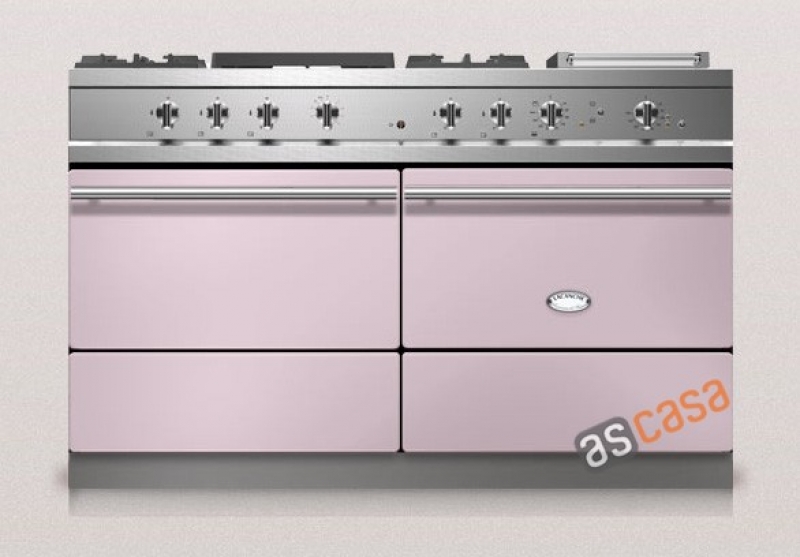 Lacanche Sully Modern, cooking station, 140.5 cm, color rose quartz, with 5 year guarantee!