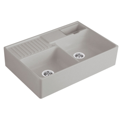 Виллерой и amp; Мойка Boch с двойной чашей, цвет KD Fossil, Classicline