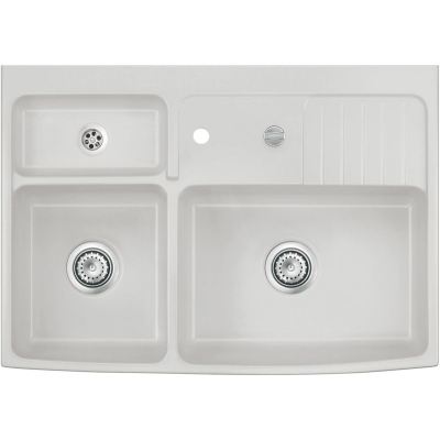 Systemceram KeraDomo CENTRA 90, color polar (matt), with 5 year guarantee