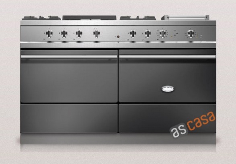 Lacanche Sully Modern, cooking station, 140.5 cm, color anthracite, with 5 year guarantee!