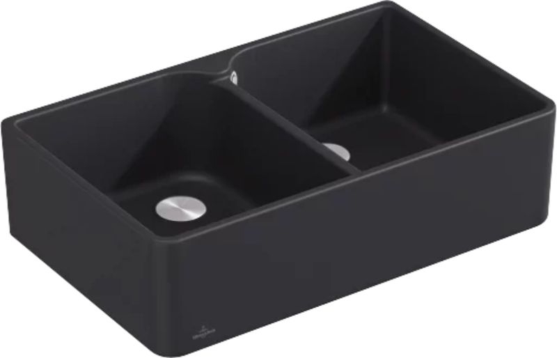 Villeroy &amp; Boch valamu 80 X topeltkauss, värvus R7 Pure Black, Premiumline