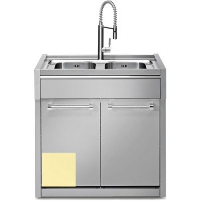 Steel Genesi 90, sink module, 90 cm, color Crema, G9S-L2CR, with 5 year guarantee!