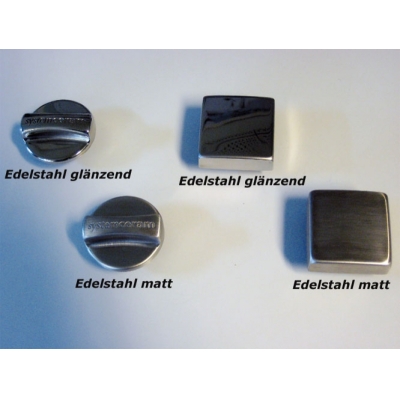 Systemceram ekstsentriline ajam, pöörlev käepide roostevabast terasest läikiv ümmargune, 00786