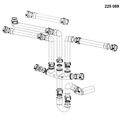BLANCO basseiniühendus, 225089