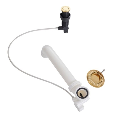 Reginox push button eccentric M1783 Gold Flax, R35702