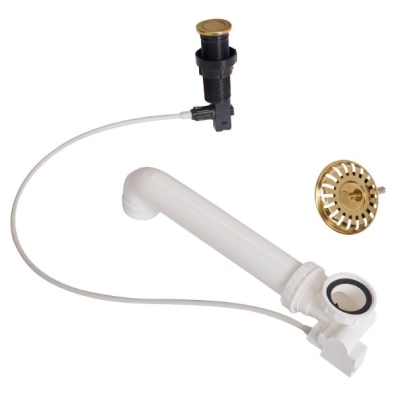 Reginox push button eccentric M1784 gold, R35672