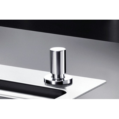 Круглая ручка Blanco из сатинированной нержавеющей стали, 222115