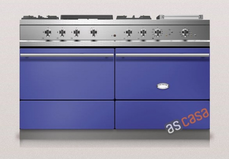 Lacanche Sully Modern, cooking station, 140.5 cm, color Porto Blue, with 5 year guarantee!