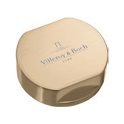 Villeroy &amp; Boch round cover cap for double twist handle, gold, 9405 25 03