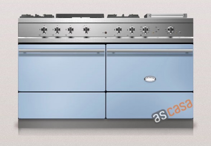 Lacanche Sully Modern, cooking station, 140.5 cm, color Delft blue, with 5 year guarantee!