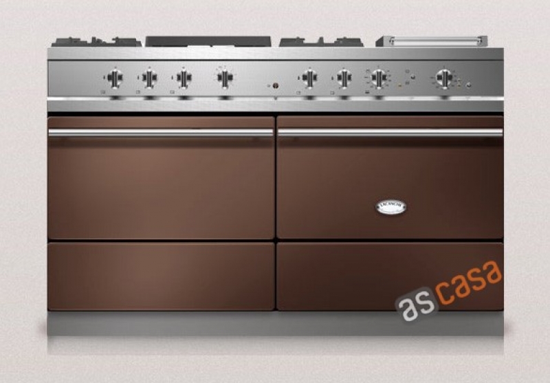 Lacanche Sully Modern, cooking station, 140.5 cm, color chocolate, with 5 year guarantee!