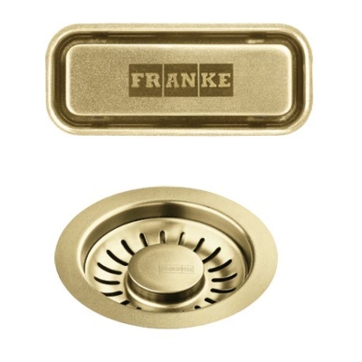 Franke sulgurklapi komplekt Mythos Masterpiece, kuld, 112.0652.898