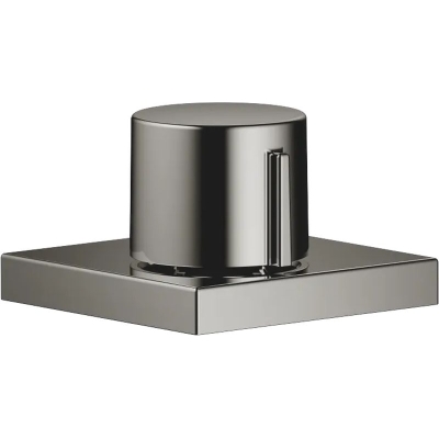 Dornbrachti ekstsentriline ajam ruudukujulise rosetiga, pöördnupuga, tume kroom, 10711970-19